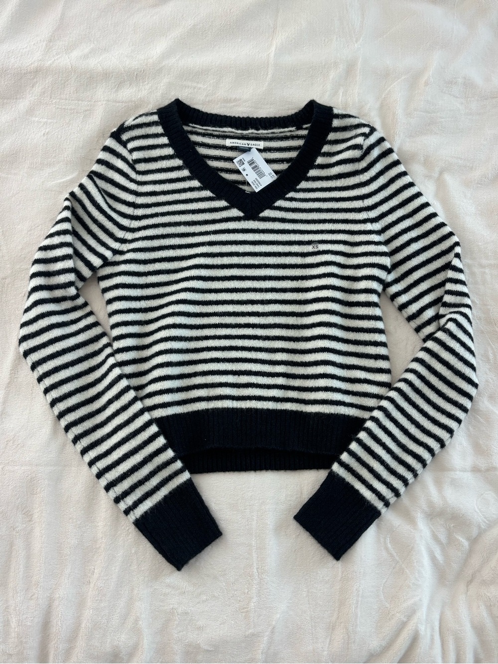 American Eagle striped sweater NWT